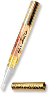 Bliss Kiss | 1 Pumpkin Spice Latte Fragrance | Nail Oil Cuticle Pen w/Vitamin E & Jojoba⏤Nail Strengthener Nail Growth Serum for Brittle Peeling Breaking Thin Nails