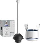 MR.SIGA Toilet Plunger with Holder,