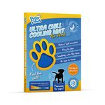 PawPride Dog Cooling Mat - Cooling Mat for Dogs - Pressure-activated Cool Gel Technology Cool Mat for Dogs - Dog Summer Essentials – Pet Cooling Mat - Non Toxic - Medium