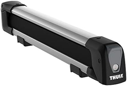 Thule 732400 SnowPack Ski and Snowboard Rack 4 Pair, Aluminium