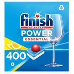 Finish Powerball All in One Deep Clean Dishwasher Tablets, Lemon Sparkle - 400 Tablets