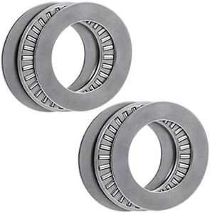 uxcell TC1625 Thrust Needle Roller Bearings with Washers 1" Bore 1-9/16" OD 5/64" Width 2pcs