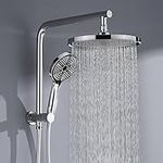 Decaura 10" Rain Shower Head Set 2 