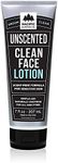 Pacific Shaving Company Clean Face Lotion - Hydrating Face Moisturizer with Avocado & Jojoba Oil - Fragrance-Free Skin Care Products for Men - Lightweight Clean Face Lotion for Sensitive Skin (7 Oz)