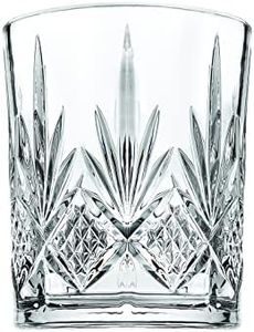 Godinger Dublin Bath Bucket Crystal Wastebasket Garbage Can