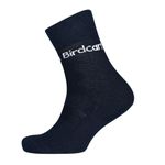 Birdcarts Bamboo Diabetic Socks for Men & Women | Blister Protection & Infused with Aloe Vera | Odour-Free | Padded Base & Anti-bacterial | 3X Softer than Cotton Socks| 1 pairs | Free Size | Navy Blue