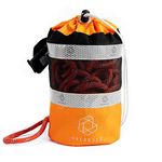 Obcursco Throw Bags for Water Rescue with 70ft Reflective Throw Rope, Floating Throw Bag for Kayaking, Whitewater Boating, Rafting, Ice Fishing, Swimming