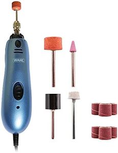 Wahl Dog Nail Grinder/File for Pets, Mains Powered, Clear, 1 Count (Pack of 1)