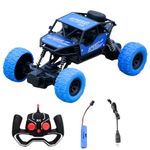 Storio Remote Control Rock Crawler | High Speed 1:18 RC Stunt Car Toys for Kids 2WD Off Road Vehicle Toy Cars Kids Monster Truck Rock Climbing Car Toy