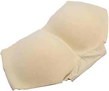 Padded Panties for Women Padded Underwear Hip Butt Enhancer Pads Panty Seamless Booty Lifting Control Panties (Beige-S)