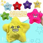 Ji and Ja Rechargeable Toys Talking Star Baby Toys for Kids Star Toys Can Sing Wriggle & Singing Recording Repeat What You Say Funny Education Toys for Children Playing Home Decor for Kids (MULTI)