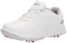 Skechers Women's Go Jasmine Spiked Waterproof Golf Shoes, White, 5.5 UK