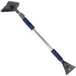 Hopkins Subzero 80052 52" Extension Quick-Release Handle Ice Scraper and Pivoting Snow Broom