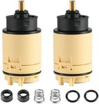 2Pack - RP70538 Single Function Pressure Balance Cartridge, Shower Cartridge Replacement, Compatible with Peerless and Delta Single Handle Tub/Showers Faucet (Not Included Check Valve)