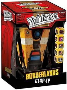 USAOPOLY Yahtzee: Borderlands CL4P-TP Game