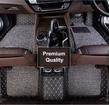 SINEX 7D car mat Full Set for Tata Altroz || Luxury Leather Double Car Floor Mat Complete Set || 100% Waterproof and Washable || Color : Black