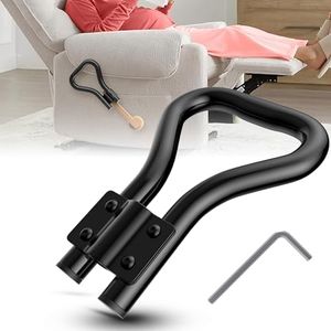 AIYOTAR Recliner Handle Extender, Recliner Lever Extender, Lazy Boy Chair Handle Extender Replacement, Recliner Chair Arm Extension for Elderly Operate Recliner Chair Handle Lever&Lift Footrest Easier