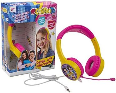 Me Contro Te - Cuffie Con Microfono, con fascia regolabile e cuscinetti paraorecchie imbottiti per aumentare il comfort durante l'uso, a partire dai 3 anni, MEC08000, Giochi Preziosi