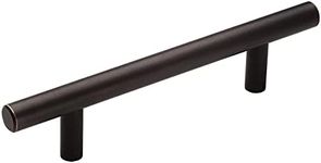 Amerock | Cabinet Pull | Oil Rubbed Bronze | 3-3/4 inch (96 mm) Center to Center | Bar Pulls | 10 Pack | Drawer Pull | Drawer Handle | Cabinet Hardware