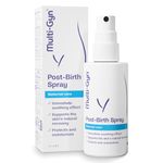 After-Birth Spray - Postpartum Relief Spray to Ease Perineal Discomfort - Hospital Bag Maternity Essentials - Instant Soothing Formula with Aloe Vera to Soothe Pain After Birth - 75ml - Multi Gyn