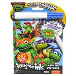 Bendon Teenage Mutant Ninja Turtles Imagine Ink, Magic Ink Pictures and Game Book with Mess Free Marker