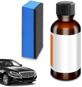 Crystal Coating for Car Plastic Parts, 2025 New Crystal Coating Refurbish Agent with Spone, Easy to Use Plastic Car Trim Restorer Long Lasting Cars Refresher for Cars Gloss Protection (1)