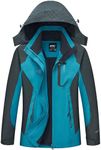 Diamond Candy Hooded Waterproof Jacket Softshell Women Sportswear