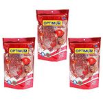 AKSHAT ENTERPRISES Optimum Cichlid Quick Red Small Pellet Fish Food,300gm (Pack of 3) | Added with Fish Meal & Corn Gluten Meal | Highly Digestible Fish Food for All Aquarium Fish