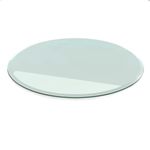 Royalty 24" Inch Round Tempered Glass Top – Clear Table Top Glass – Glass Table Tops Useful for Replacement, Tabletop Protector, Patio, Dining,Coffee Table, Desks - 1/4 Thick Flat Polished Edge