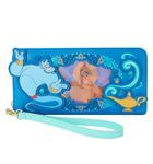 Loungefly Disney Princess Jasmine Wristlet Wallet Blue