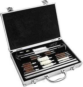 ANCLLO Universal Gun Cleaning Kit Cleaner Service Kit Custodia per il trasporto per fucile in ottone Pistola da fuoco