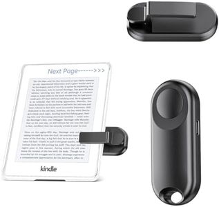 Remote Control Page Turner for Kindle Paperwhite Oasis eReaders Kobo,Camera Video Recording Remote Triggers, Page Turner for ipad Tablets Reading Novels Comics(Black)