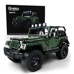 Nifeliz Off-Road Pickup Wrange MOC Technique Building Blocks and Engineering Toy, Adult Collectible Model Cars Kits to Build, 1:8 Scale Truck Model (2096 Pieces)