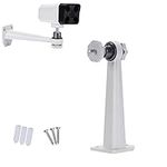 PCUORLEORS 1Pack Security Camera Metal Wall/Ceiling Mount, Indoor/Outdoor Mount Compatible with Arlo, Arlo Pro 2 3, Arlo Ultra CCTV Camera and Compatible Camera with 1/4 Screw Head