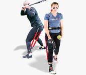 Velopro Softball Training Harness | Resistance Hitting & Pitching Trainer Adds 4-7MPH of Batting Power or Pitch Velocity | Improves Swing and Pitching Mechanics | Get Instant with Each Rep