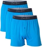 Chill Boys - Breathable & Comfortable Mens Underwear - Men's Boxers 3 Pack (3XLarge Blue) / Imported 95% Viscose / 5% Spandex