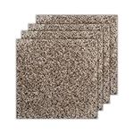 Smart Squares Walk in The Park Premium Soft Padded Carpet Tiles 18x18 Inch, Seamless Appearance, Peel and Stick for Easy DIY Installation, Made in the USA (10 Tiles - 22.5 Sq Ft, 760 Gemstone)