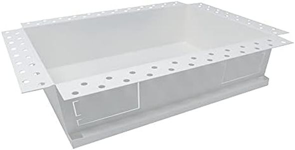 Aria Vent Anywhere Niche (Satin White, 8" x 12")