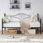 VECELO Daybed Frame, Twin Size Meta