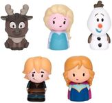 Disney Frozen Bath Finger Puppets, 10 Pc - Party Favors, Educational, Bath Toys, Story Time, Beach Toys, Playtime, Stocking Stuffer