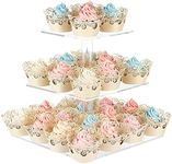 AMEITECH Cupcake Stand with Base, 3