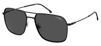 Carrera Men's 247/S Sunglasses, Black/Gray, 58mm, 17mm