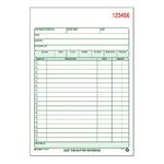 Adams Recycled Carbonless All Purpose Book, 5.56 x 8.44 Inch, 30% Post-Consumer Recycled, 50 Sheets, White and Canary (RDC5805)