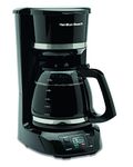 Hamilton Beach® 12 Cup Coffeemaker with Digital Clock, Black,43874