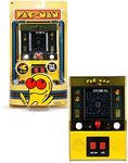 Basic Fun Arcade Classics - Pac-Man Color LCD Retro Mini Arcade Game, Yellow