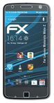 atFoliX Screen Protection Film compatible with Lenovo Motorola Moto Z Screen Protector, ultra-clear FX Protective Film (3X)