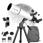 Celticbird Telescope 80mm Aperture 600mm for Adults Astronomy Beginners - Astronomical Refracting Telescope Fully Multi-coated High Transmission Coatings AZ Mount1