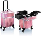 Stagiant Rolling Makeup Train Case 