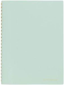 Maruman Septcouleur Lab Notebook, 8.35 x 6.22 Inches (A5), 3mm square grid, 100 sheets, Comfort Mint (N768-53)