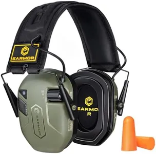 EARMOR OFFICIAL M300T5.4 Electronic Shooting Ear Protection Earmuffs, Bluetooth 5.4 Hearing Protection Ear Muffs with Gel Ear Pads, NRR 22dB Noise Reduction & 4X Sound Amplication for Shooting Hunting